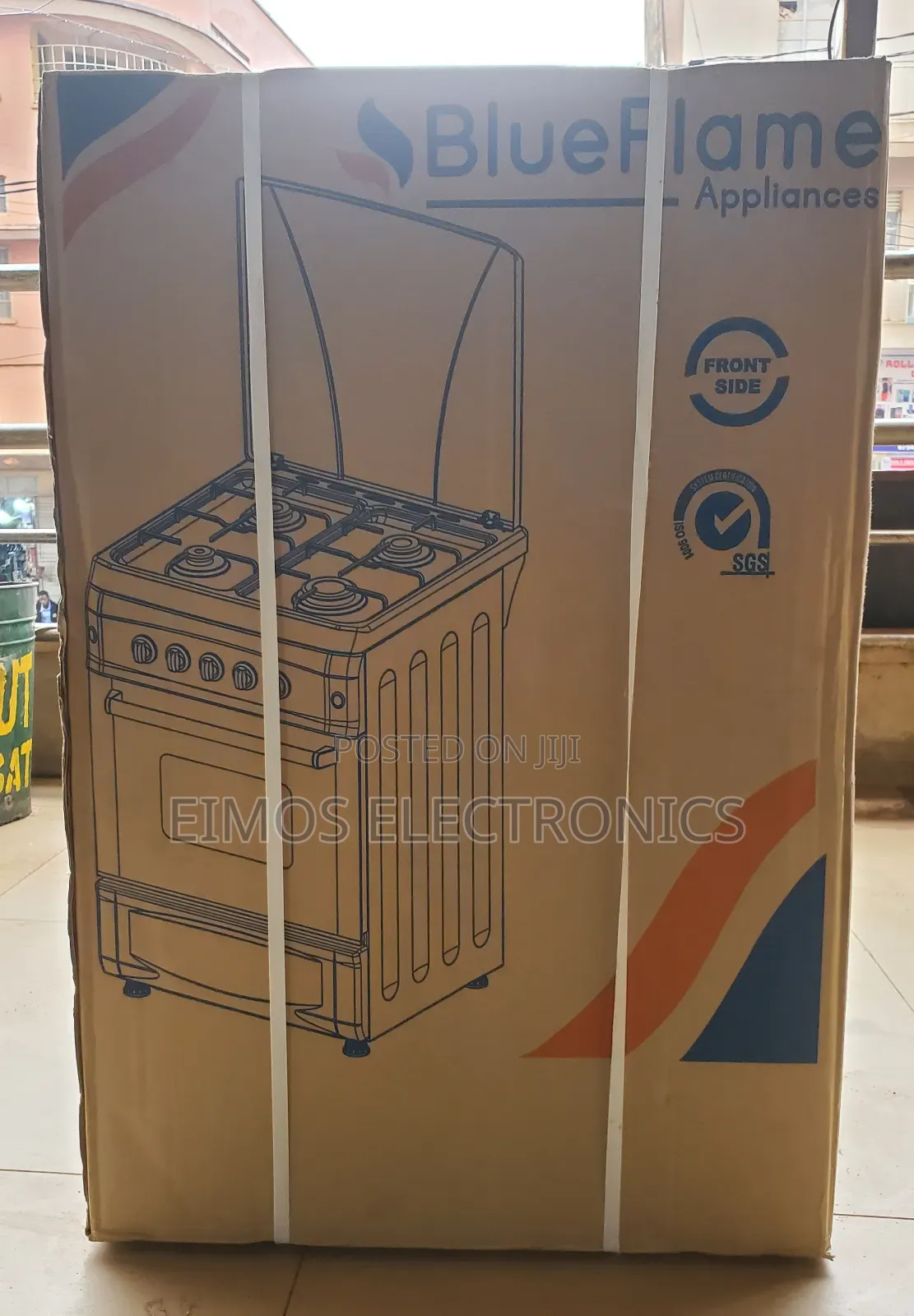 50*50 Blue Frame Gas Cooker