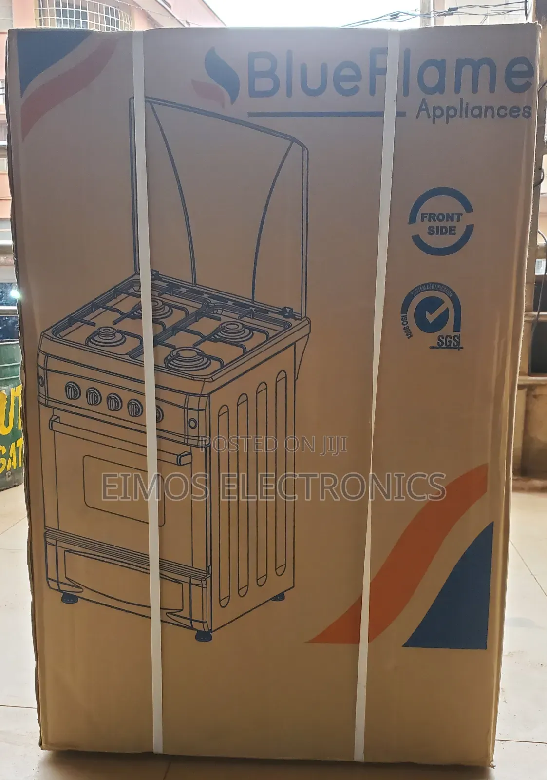 50 by 50 Blueframe Gass Cooker