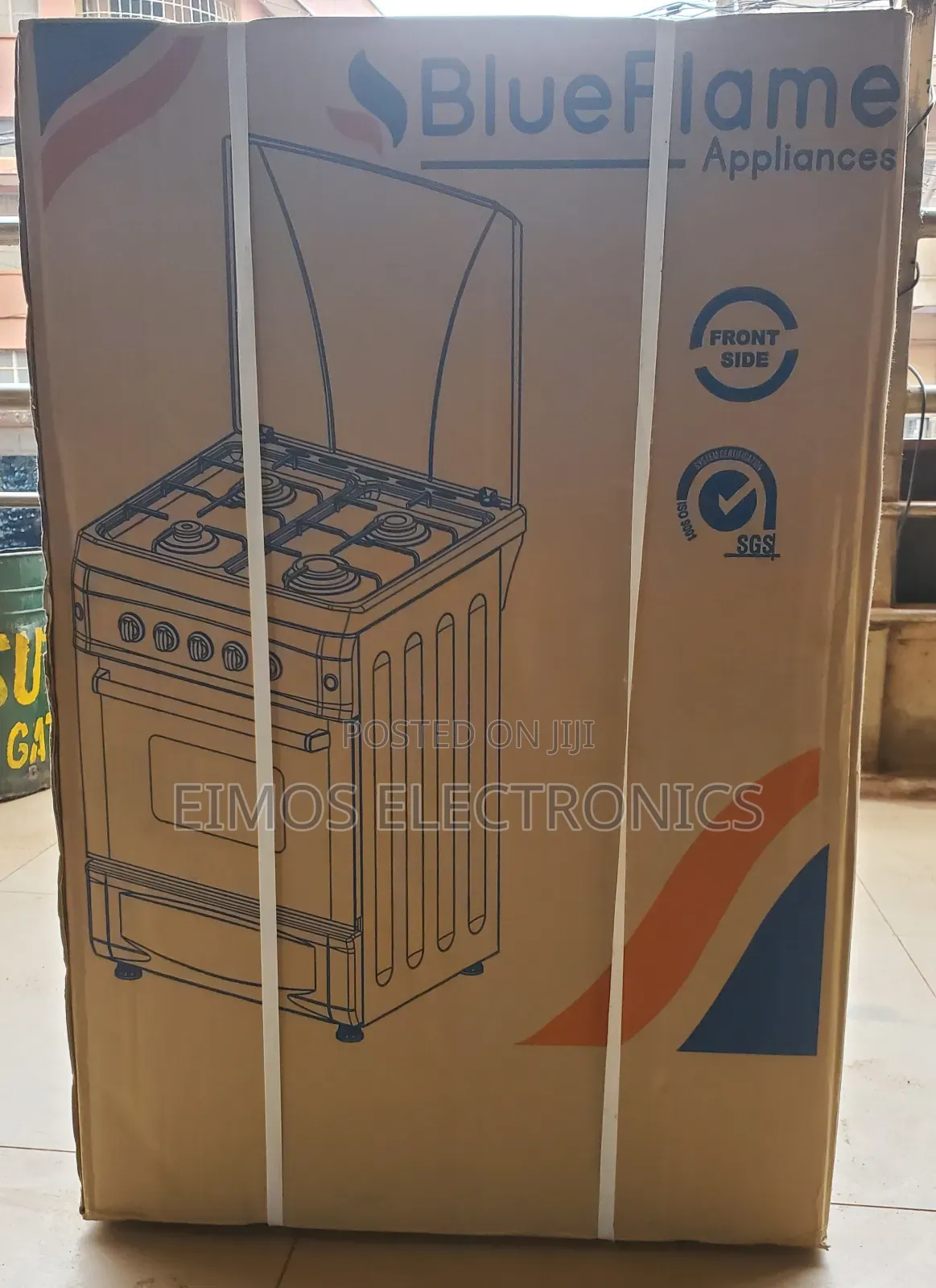 50 by 50 Blueframe Gass Cooker