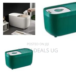 15kg Green Kitchen Rice Bucket