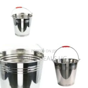 Solid 304 Stainless Steel Water Milk Bucket Dairy Pail, 10l
