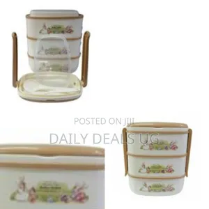 Rabbit-Themed Lunch Box Tiffin Container