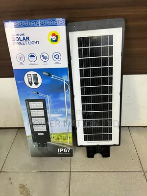 1000w Solar Street Light Blue And White Box