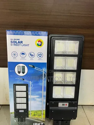 1000w Solar Street Light Blue And White Box