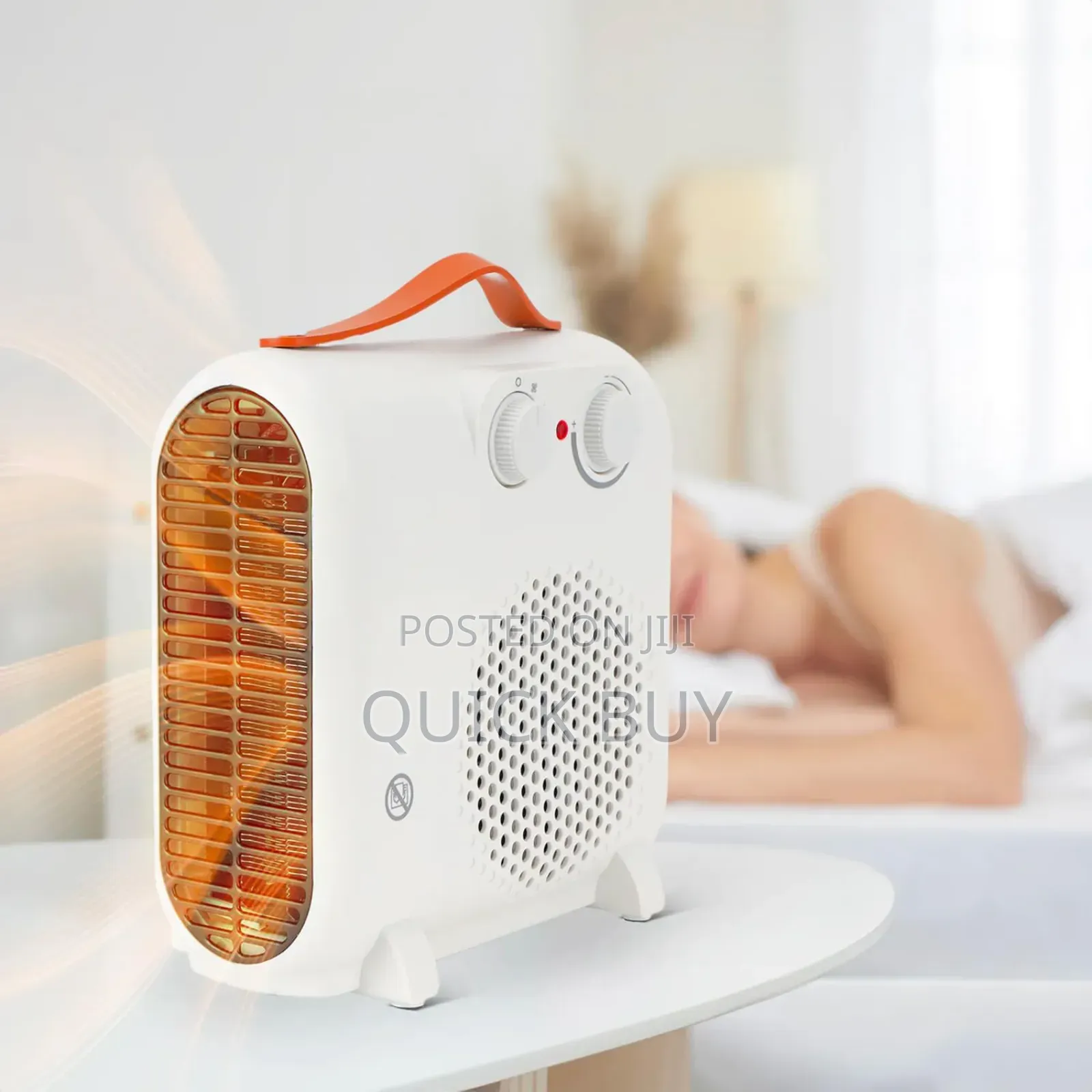 Geepas Portable Fan Heater, Model Gfh28547.