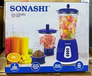 Sonashi 3-in-1 Blender 1.8l - Blue