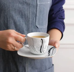 12piecea Veweet Fiona Porcelain Coffee Cups and Saucers.