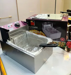 Hoffmans 6l Electric Deep Fryer –  Model Hm-88-1 - Silver