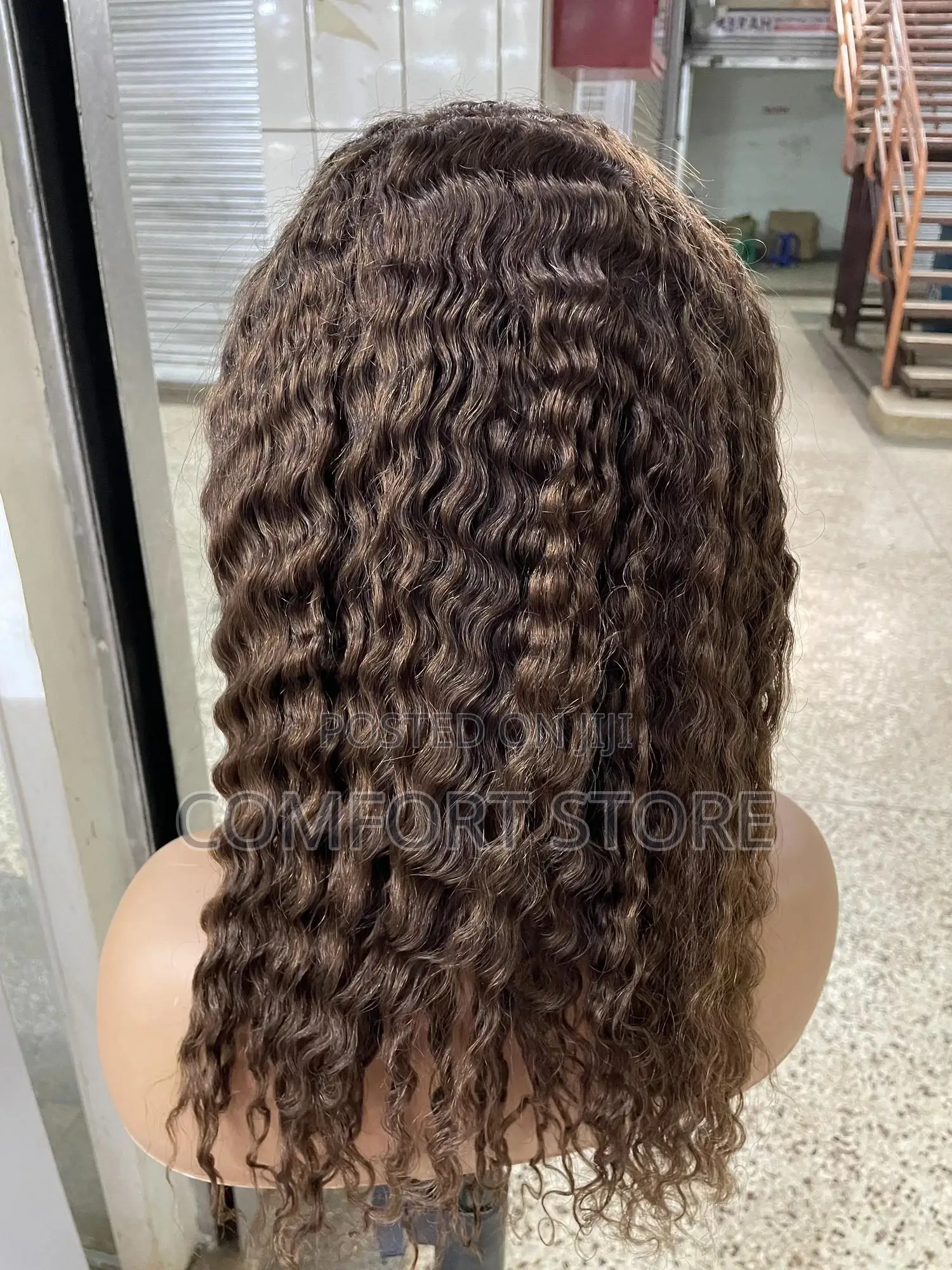 Head Band Wigs Deep Wave 18 Inches