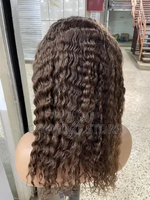 Head Band Wigs Deep Wave 18 Inches