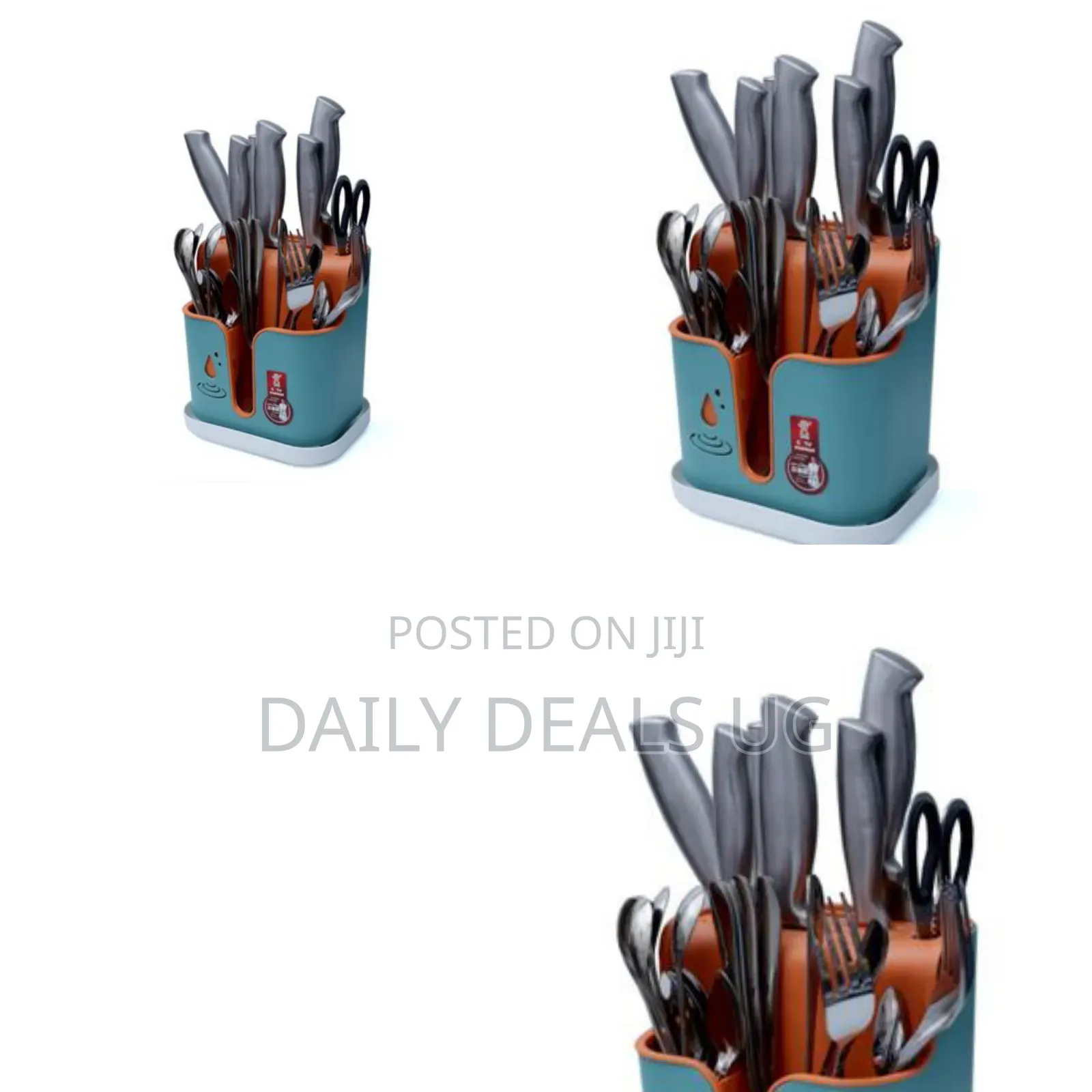 Mounted Kitchen Plastic Cutlery Holder Stand