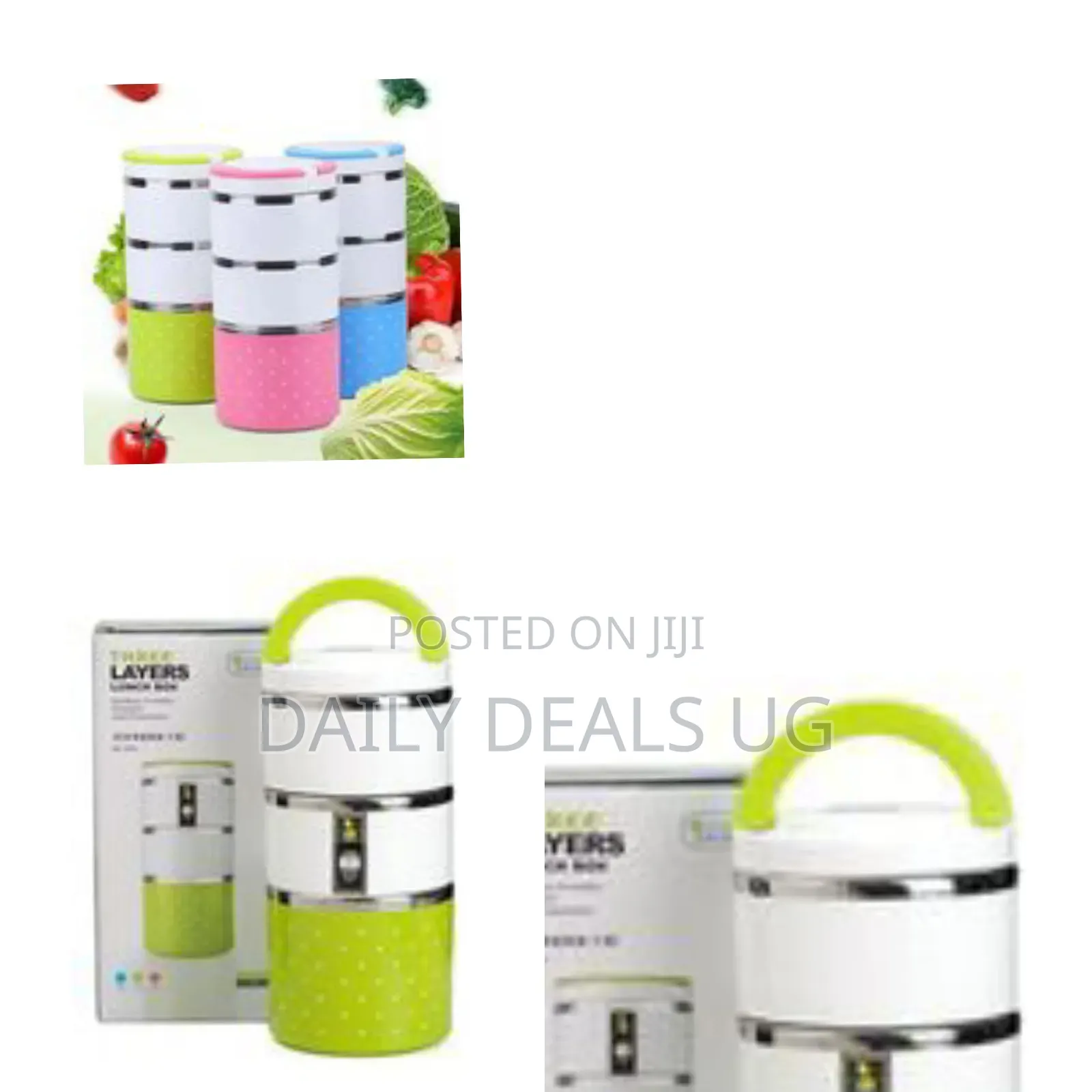 Patel Brand Homio Stainless Steel Multi-Layer Insulation Lunch Box