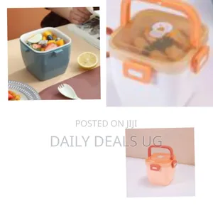 Portable Cartoon Animal Lunch Box