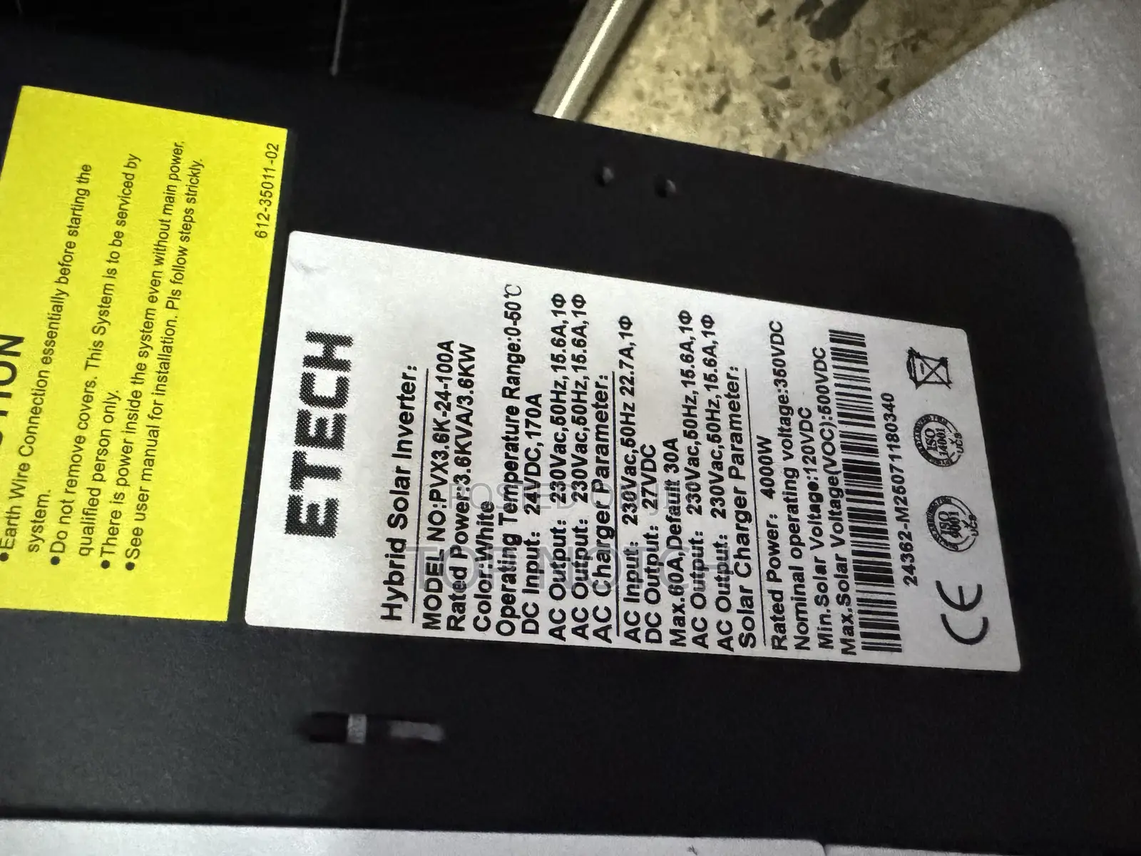 3kva/24v Hybrid Inverter