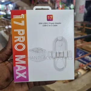 35w iPhone 17 Pro Max Charger and Usb-C to Usb-C