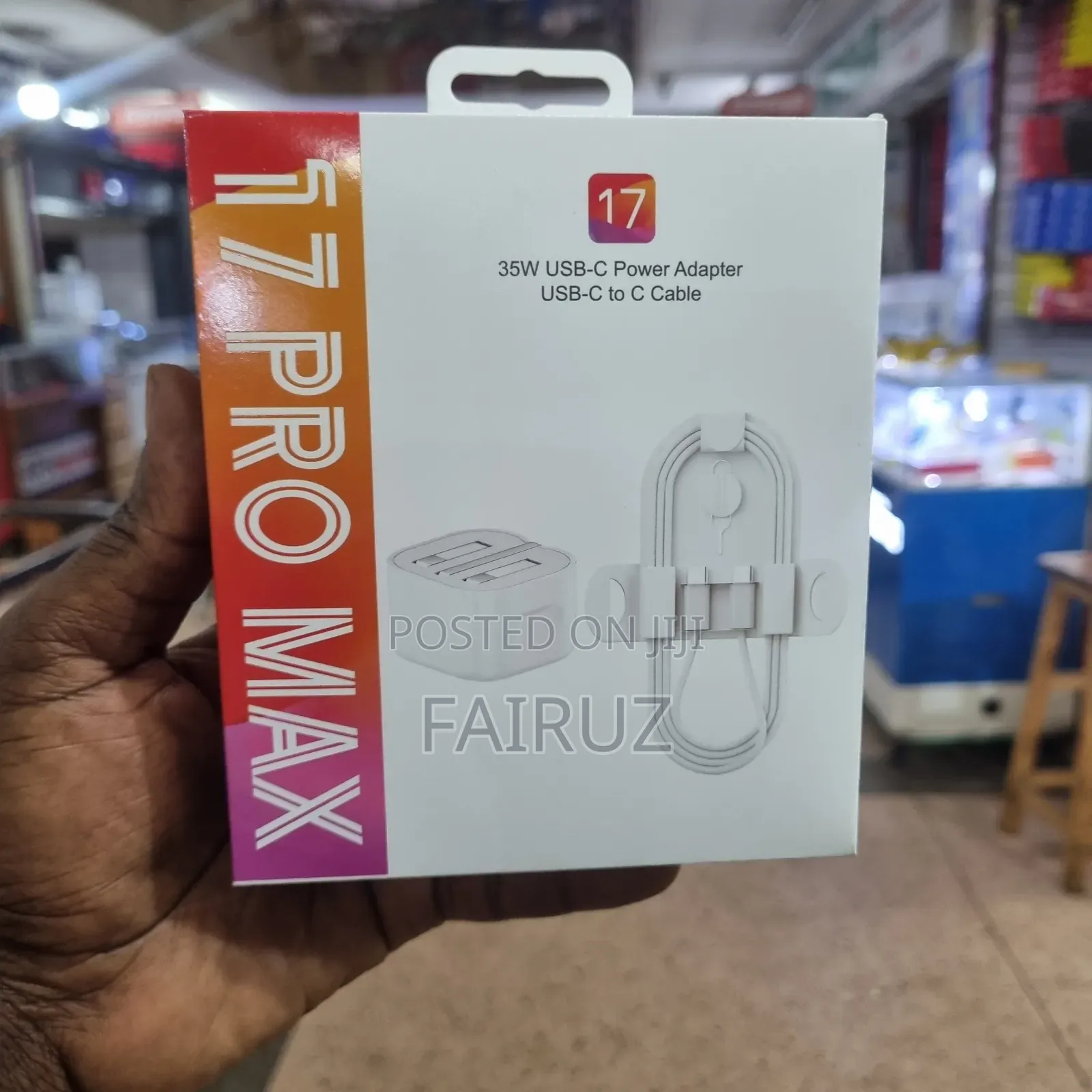 35w iPhone 17 Pro Max Charger