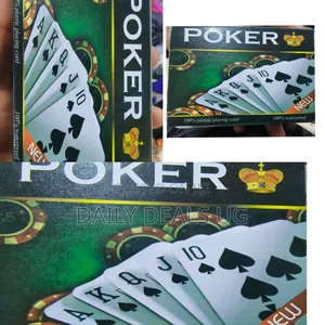 Deck of Waterproof, 100% Plastic Playing Cards for Poker