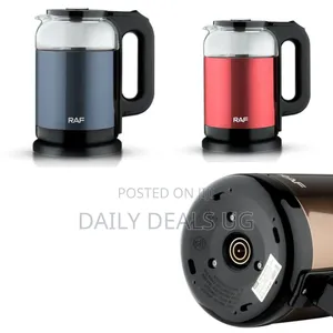 Raf Borosilicate Glass Electric Kettle - Multicolor
