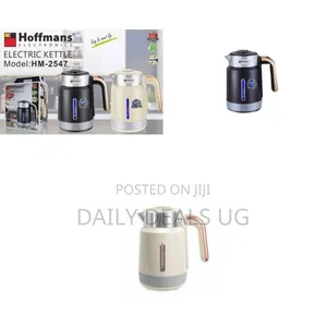 Hoffmans Modern Electric Kettle With Water Level Indicator (2.5litres)