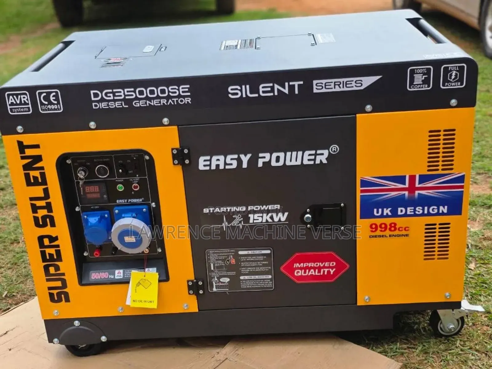 Diesel Generator 15kva Single Phase