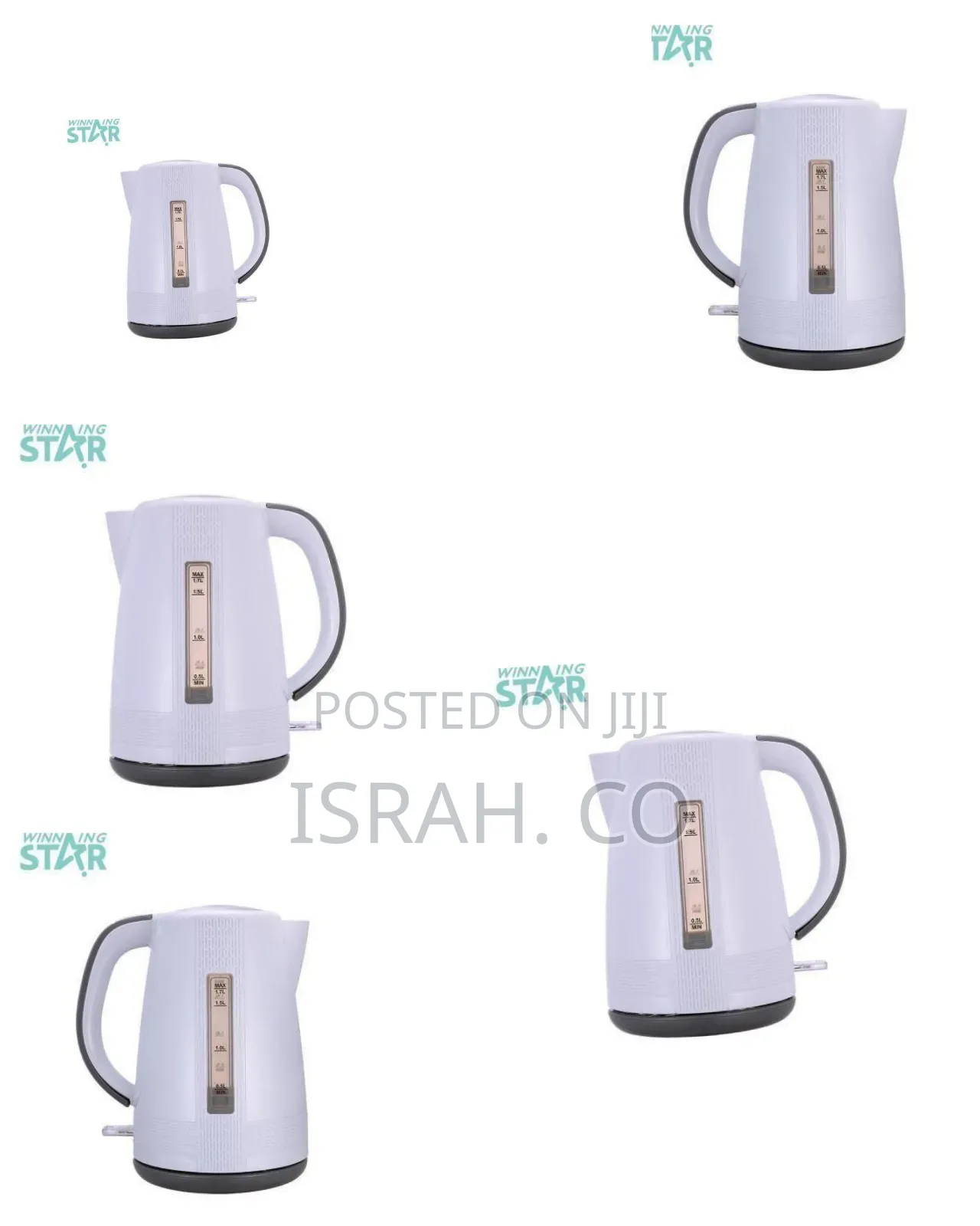 Winningstar Efficient Electric Kettle With Water Level Indicator