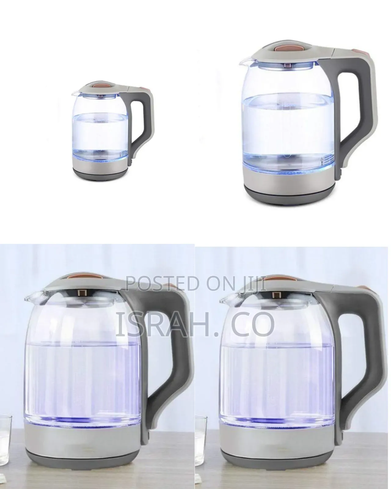 Modern Glass Cordless Electric Kettle