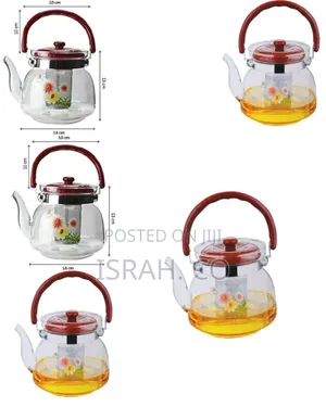 1.1l Heat Resistant Glass Kettle