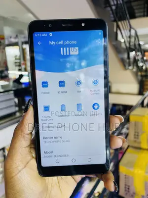 Tecno Pop 6 Go 4G 32 GB Gray