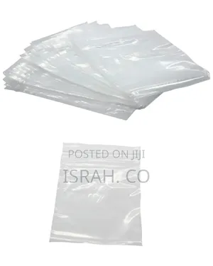 50pcs Poly Zip Lock Bags, Reclosable PVC Ziplock Bags, Waterproof