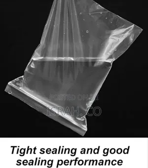 100pcs Poly Zip Lock Bags, Reclosable PVC Ziplock Bags, Waterproof.