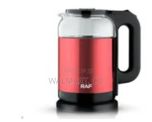 Raf Designer Glass and Copper Electric Kettle