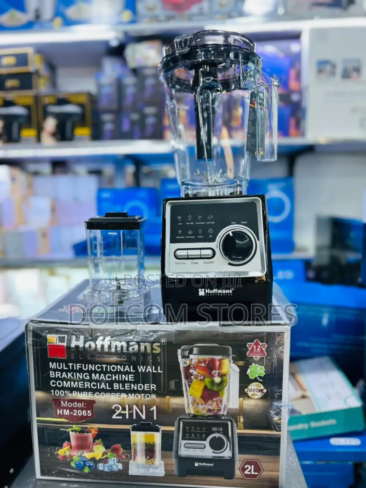 Hm-2065 2-in-1 Multifunctional Commercial Blender.