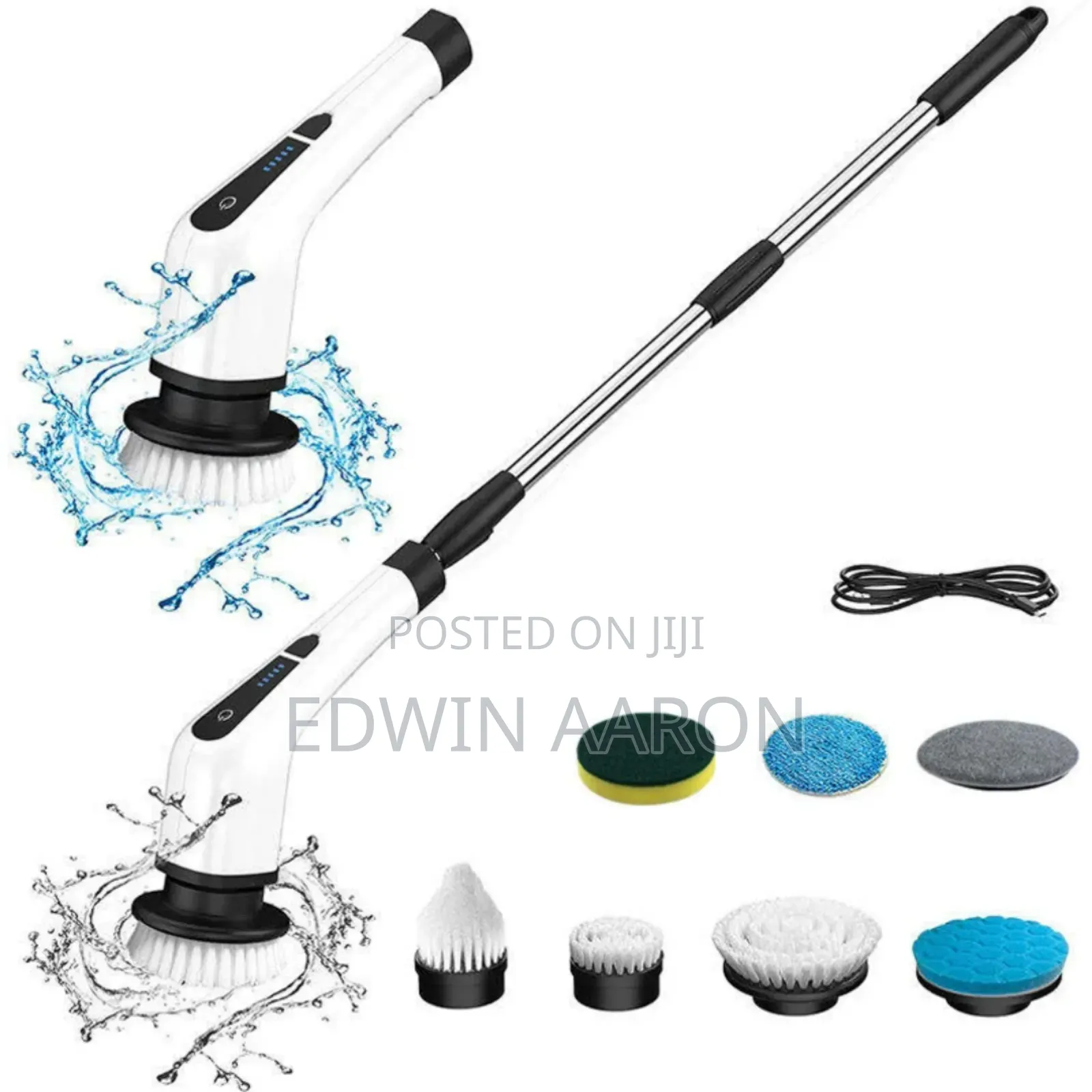 7 in 1 Cordless Cleaning Brush Set