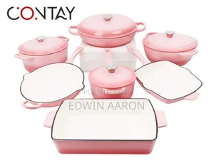 11 PCS Cast Iron Casseroles / Pans