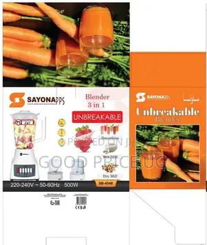 Sayona Sb-4540 3-in-1 Unbreakable Blender.