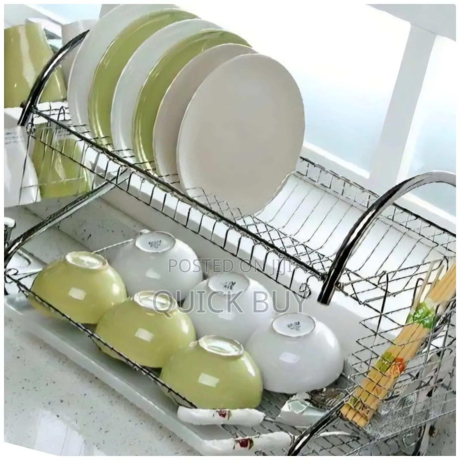 Stainless Steel Dish Drying Rack.