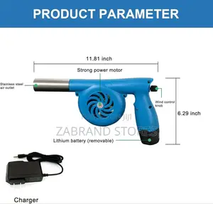 Rechargeable Speed Control Fan for Outdoor Barbecue