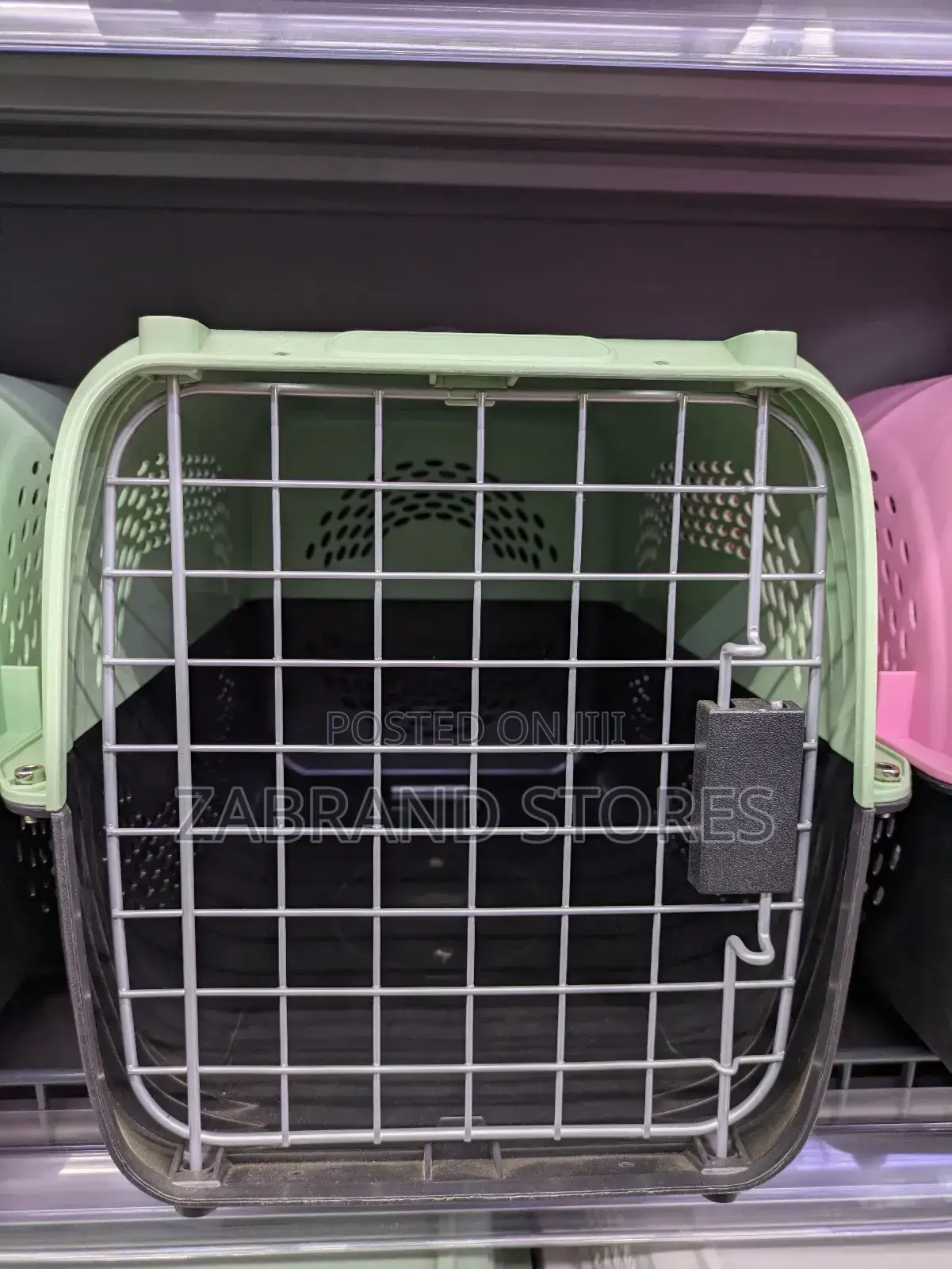 Portable Pet Double Door Carrier