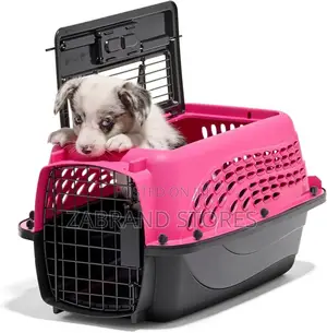 Portable Pet Double Door Carrier