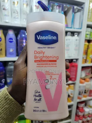 Vaseline Healthy Bright Daily Brightening Even Tone Lotion.