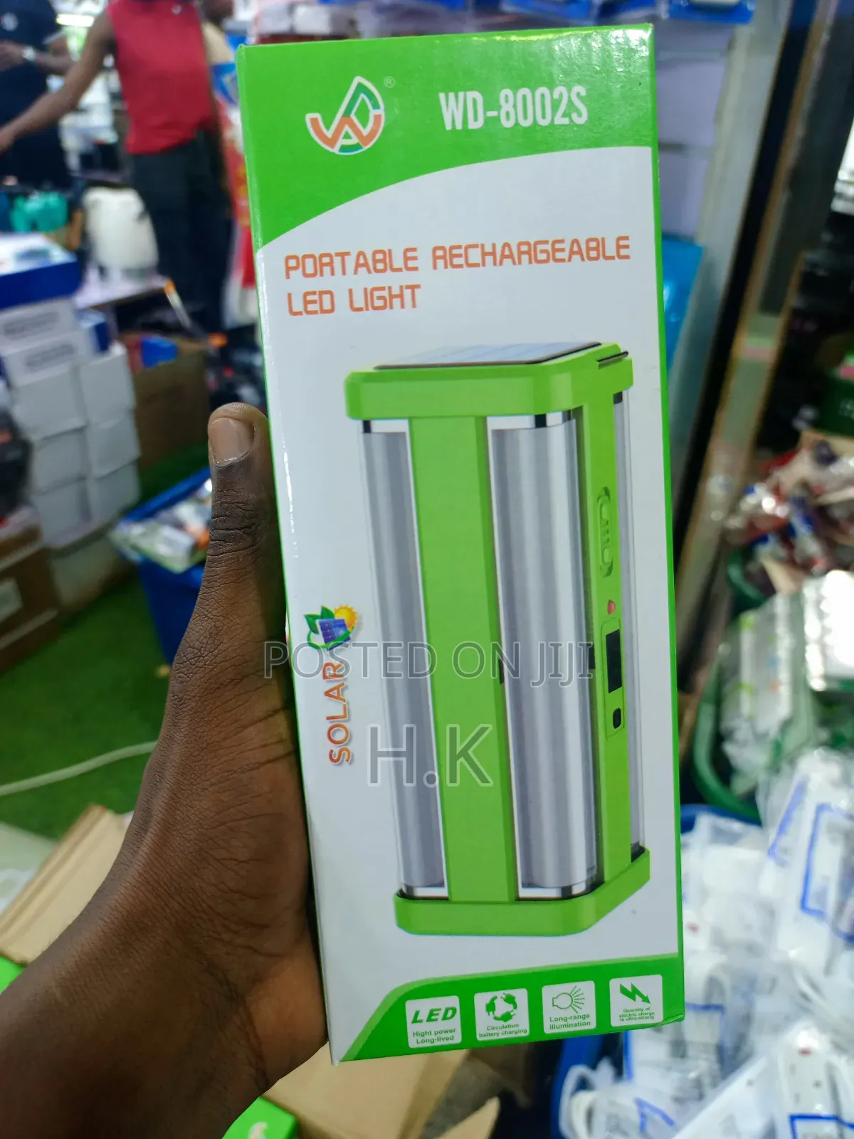 Joykaly Wd-8002s Portable Rechargeable Led Light.