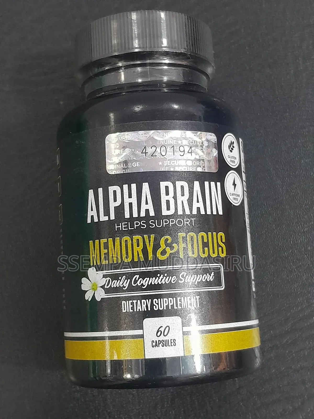 Alpha Brain Dietry Supplement 60 Capsules