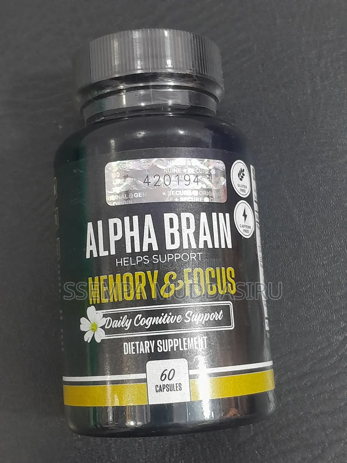 Alpha Brain Dietry Supplement 60 Capsules