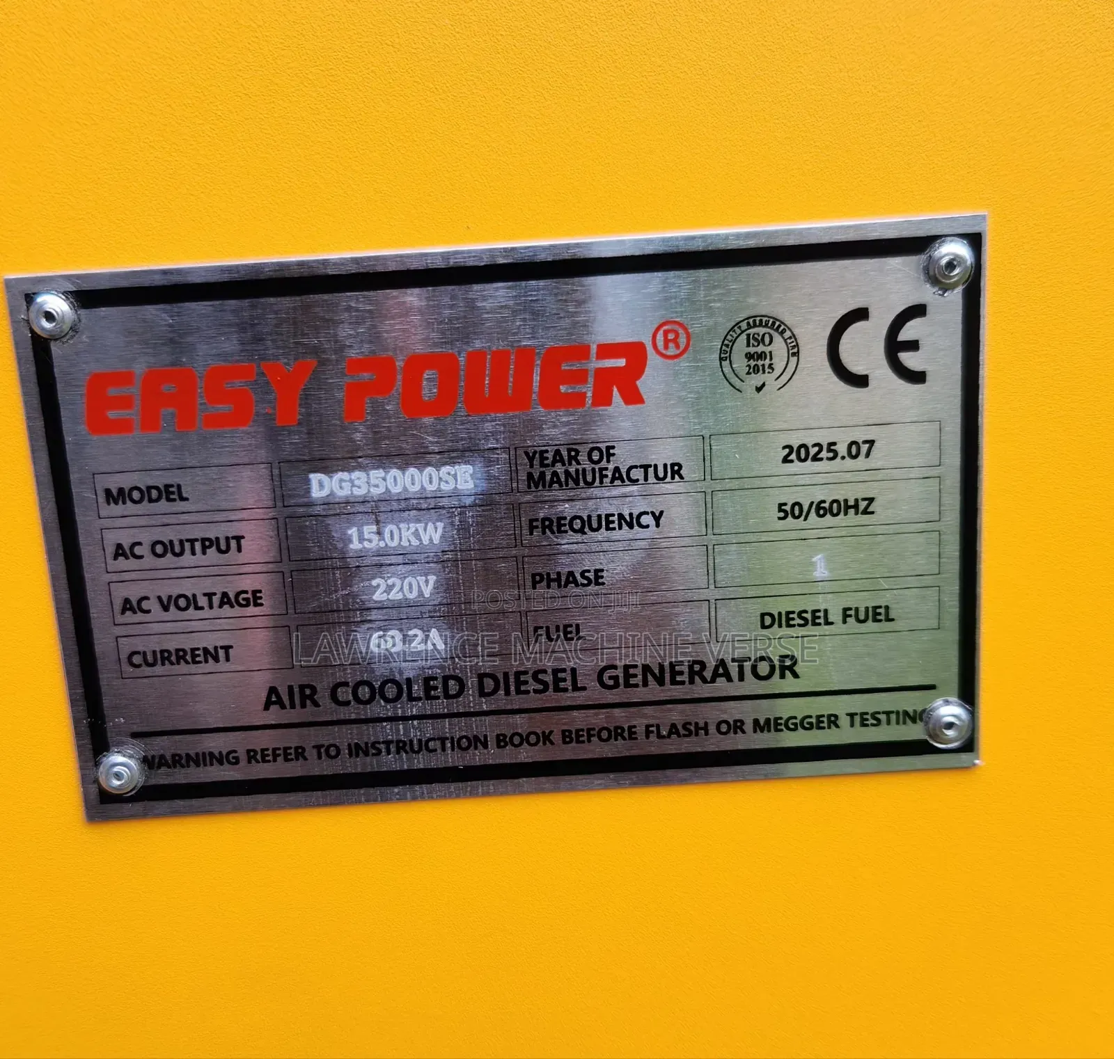 15kw 18kva Diesel Generator Super Silent