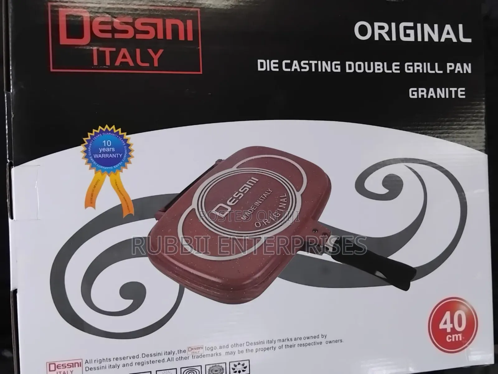 Double Grill Pan 40cm