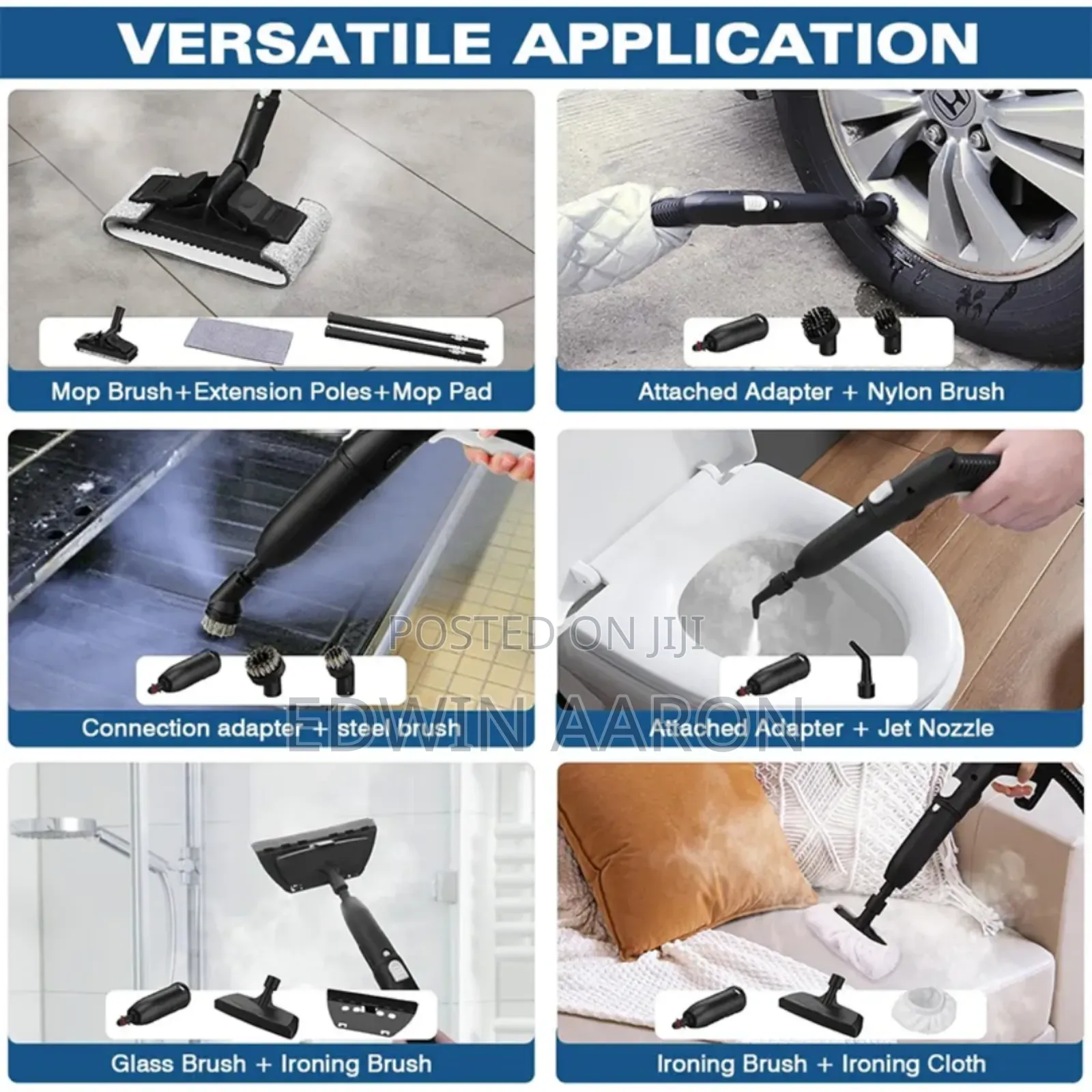 Multi-Functional Steam Cleaner