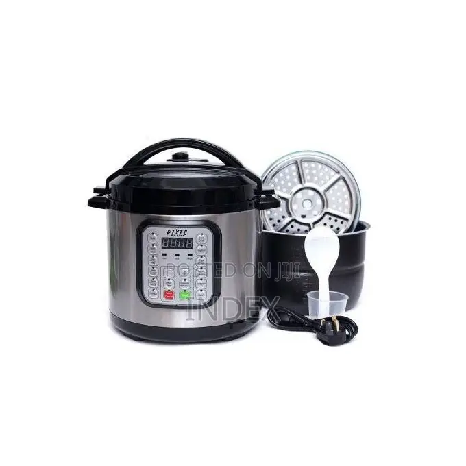 6l Pixel Multi-Function Electric Pressure Cooker With Steamer