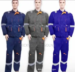 Safety Coverall 2 Piece/ Pant And Shirt Set