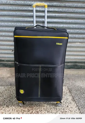 Clothes Suitcase. Extra Large Size. Black Color