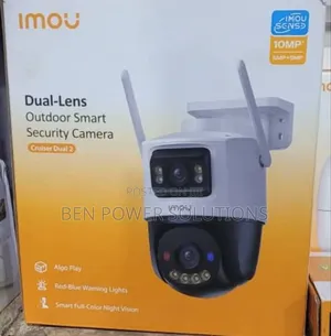Dual Lens Outdoor Smart Security Camera